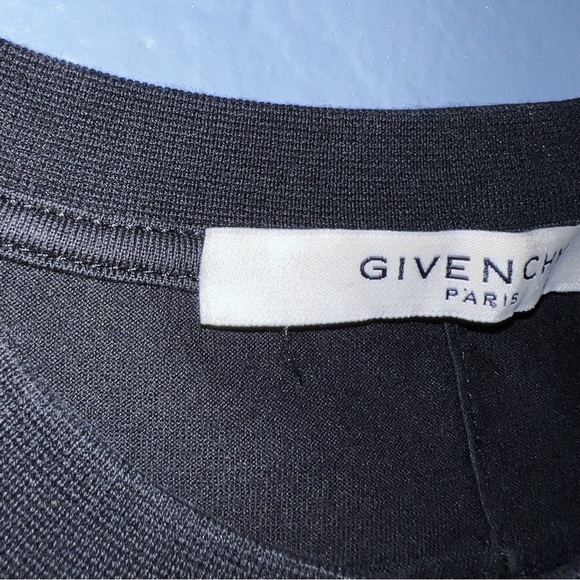 Givenchy Lambleather Patch Tee Shirt Size Small - Picture 4 of 10